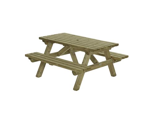 Picknicktafel 150x150cm (Talen 0407)