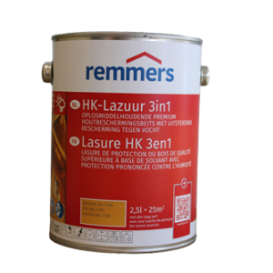Remmers HK Lazuur plus Grenen 2.5 ltr